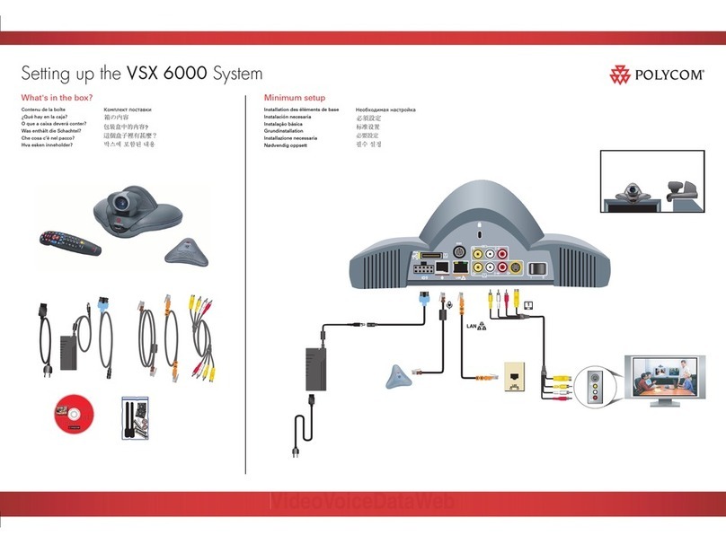 Polycom VSX VSX 6000 User manual