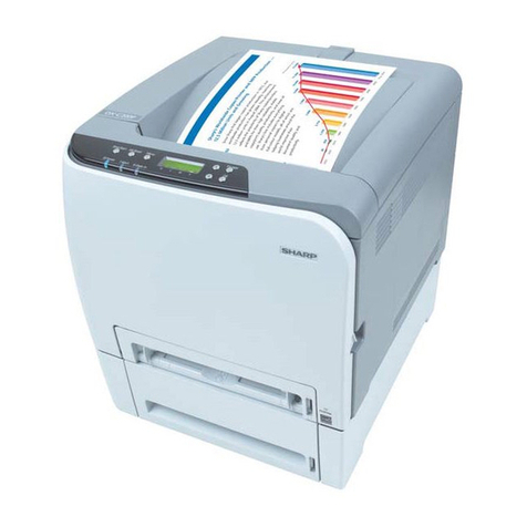 Sharp DX-C200P Operation Quick start guide