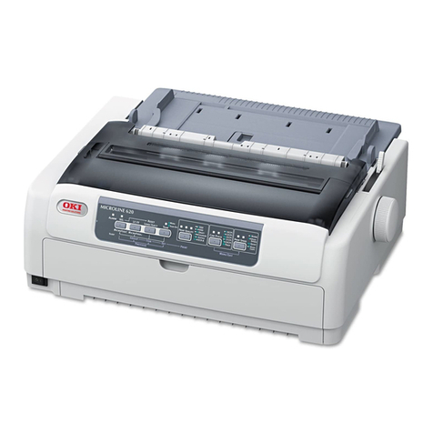 Oki ML620 Quick start guide