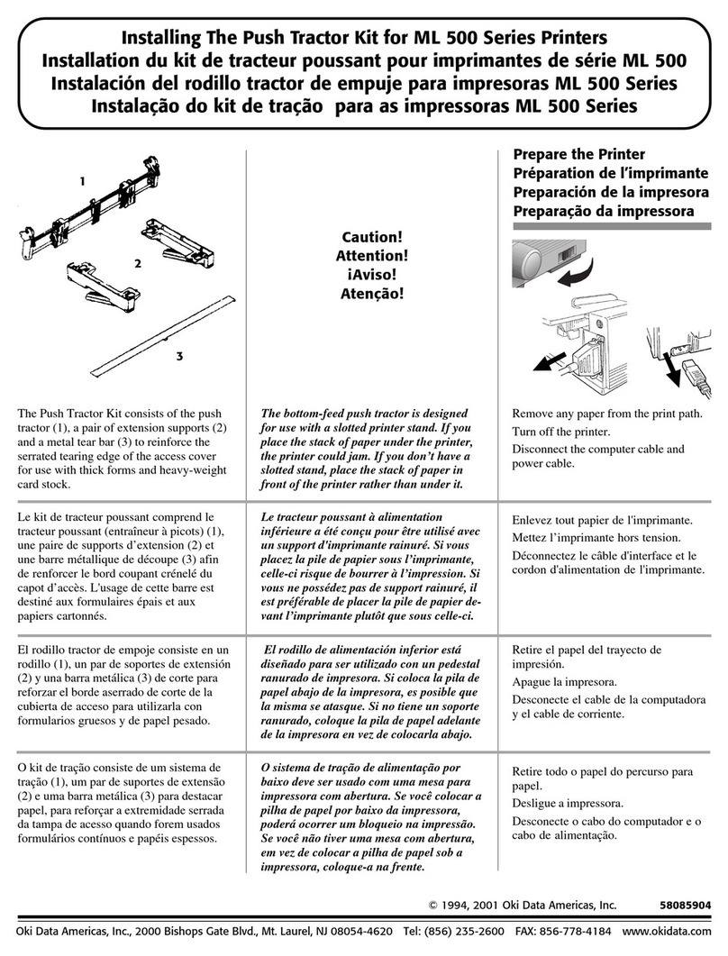Oki ML520n User manual