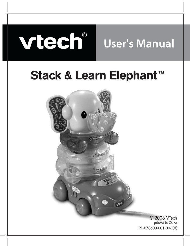 V-tech Stack & Learn Elephant User manual V-tech Stack & Learn Elephant User manual