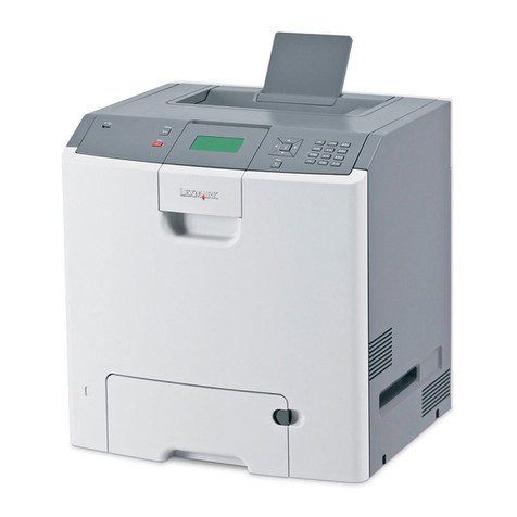 Lexmark C734dn User manual