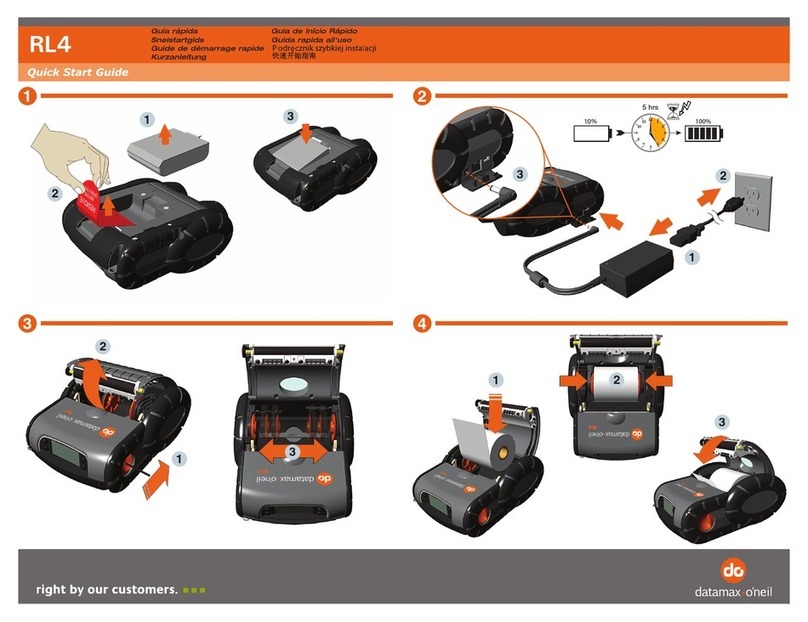 Datamax RL4 User manual