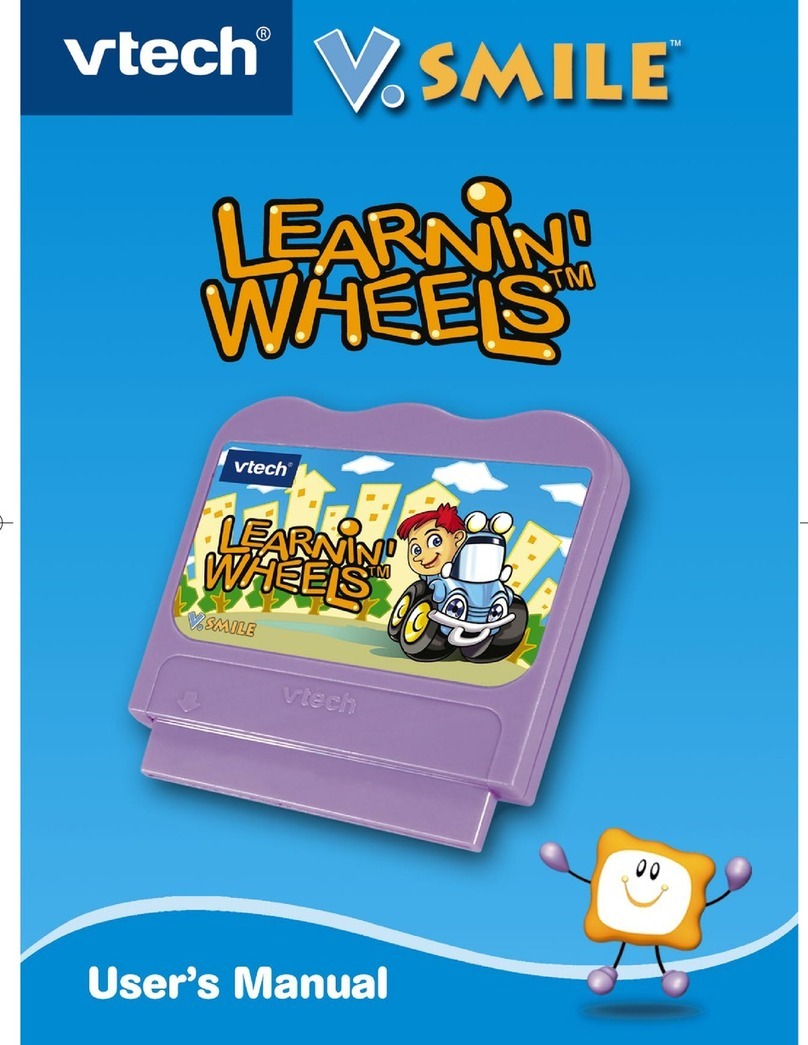 V-tech Learnin  Wheels User manual