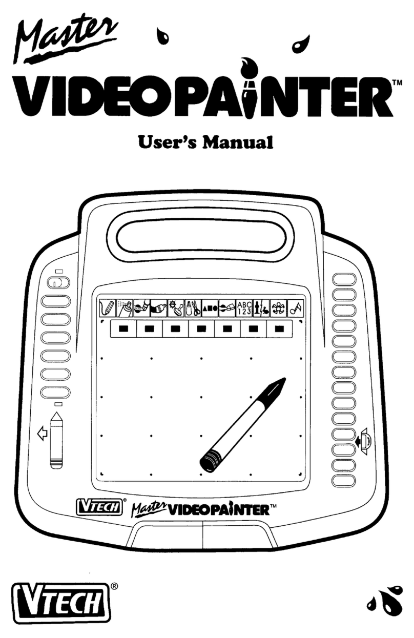 V-tech Master Video Painter User manual