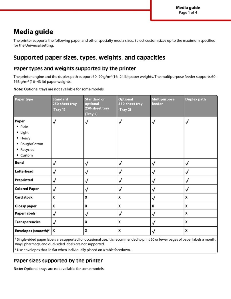 Lexmark SERIES E460DN User manual