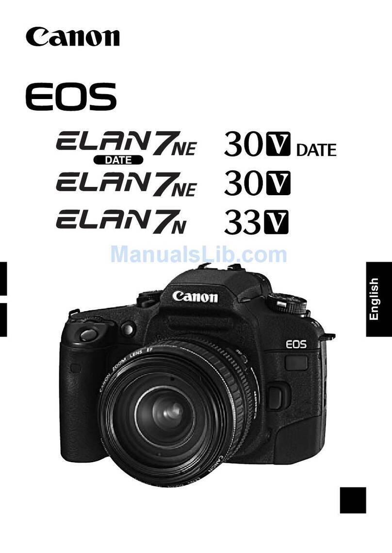 Canon EOS ELAN 7NE Date User manual