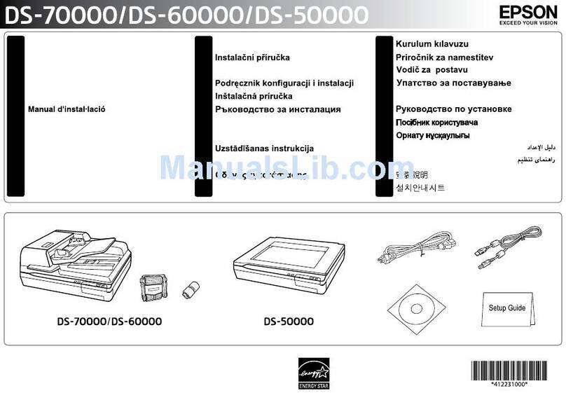 Epson DS-50000 WorkForce DS-50000 User manual
