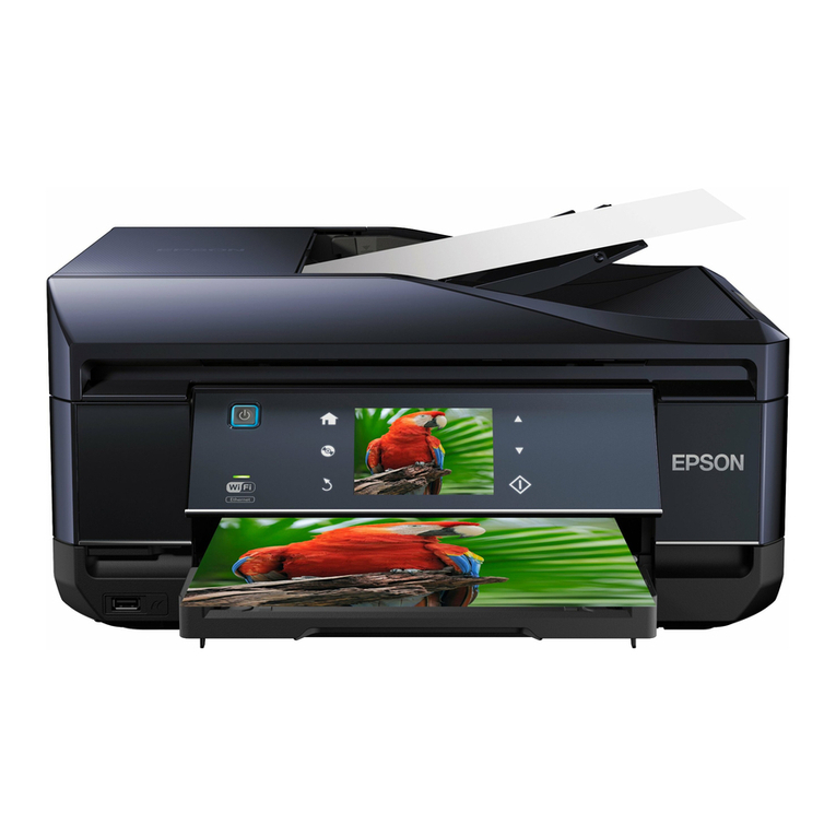 Epson Expression Premium XP-800 Assembly instructions