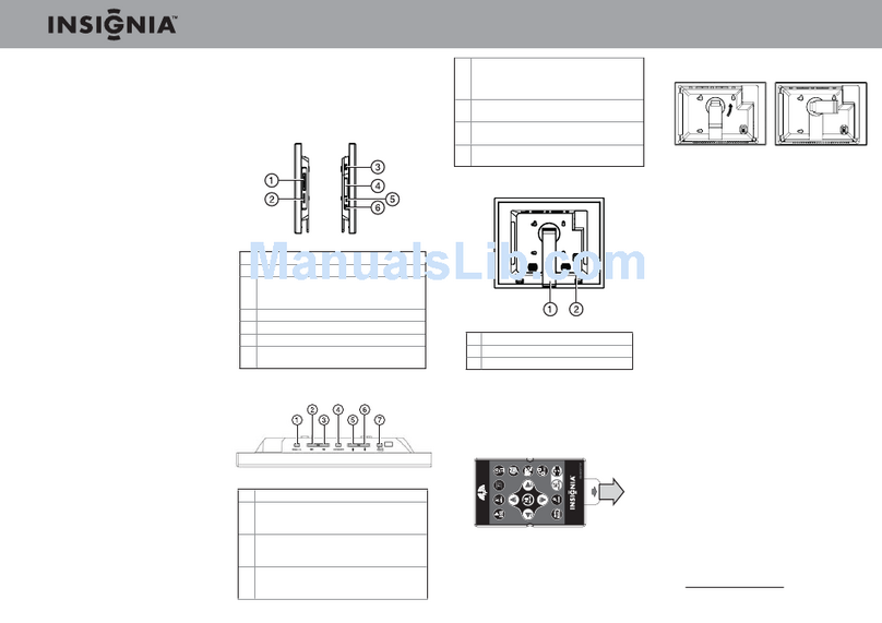 Insignia NS-DPF10PR Installation and operation manual
