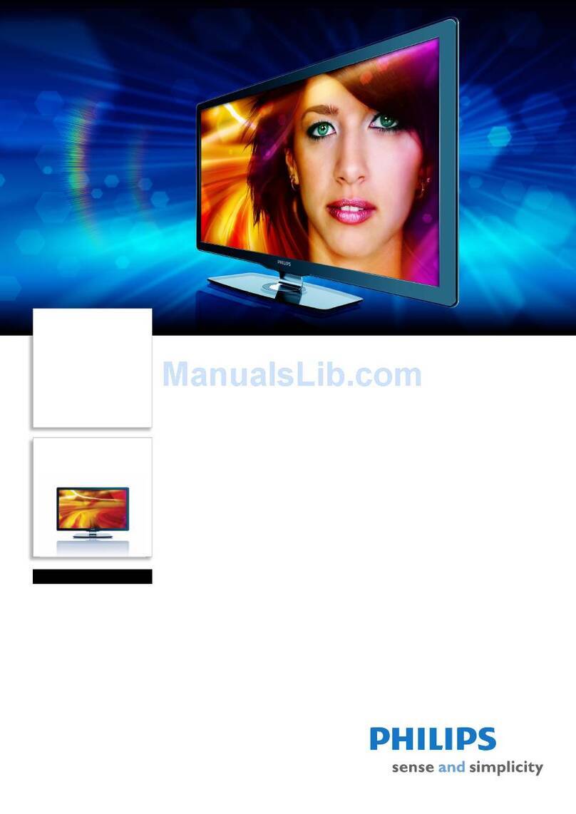 Philips 40PFL7705D Specifications