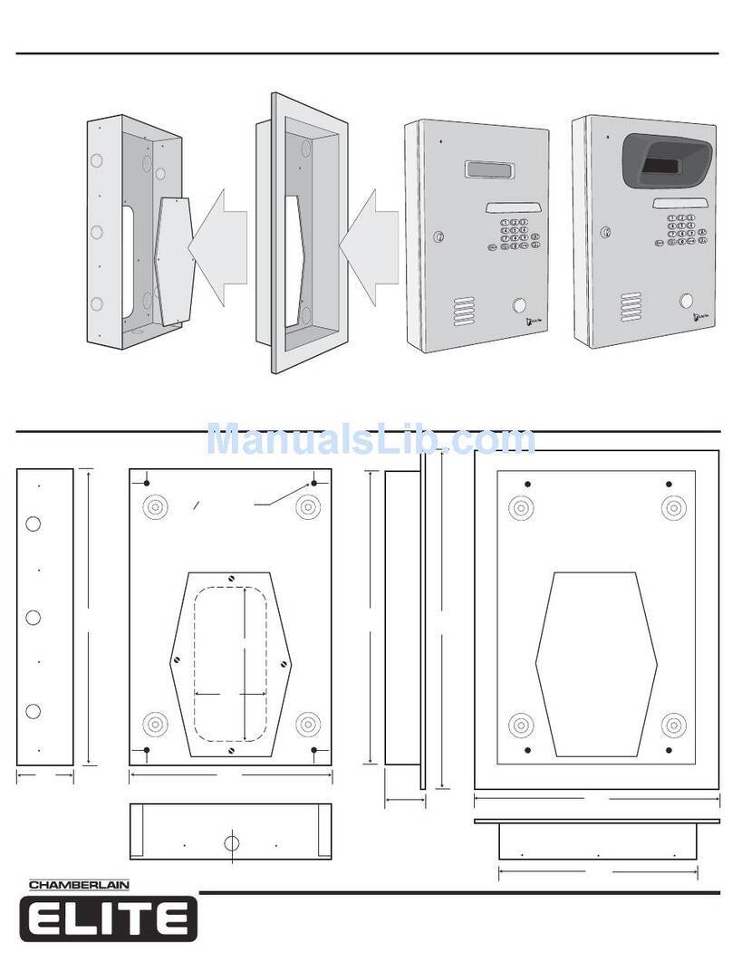 Chamberlain Dial Code User manual