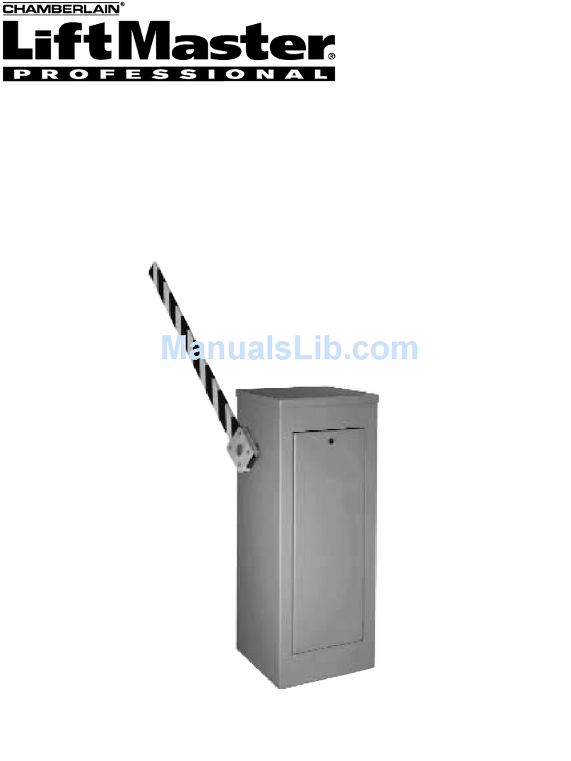 Chamberlain LiftMaster Professional BG770 User manual
