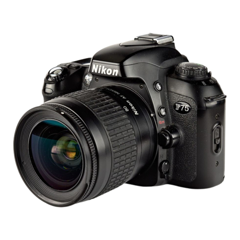Nikon F75D - F75 QD = N75 35mm SLR Camera Body... User manual