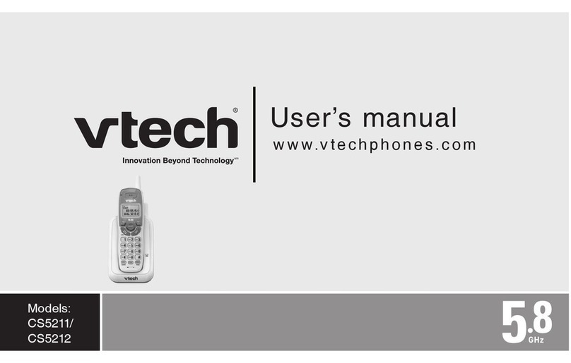 V-tech CS5211 User manual