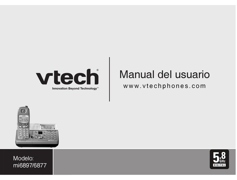 V-tech mi6877 User guide