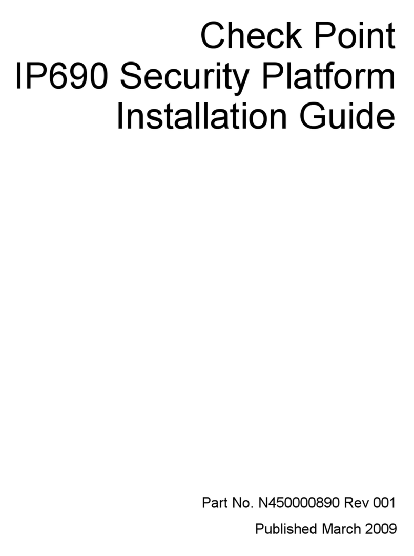Checkpoint IP690 - Flash Based Sys User manual