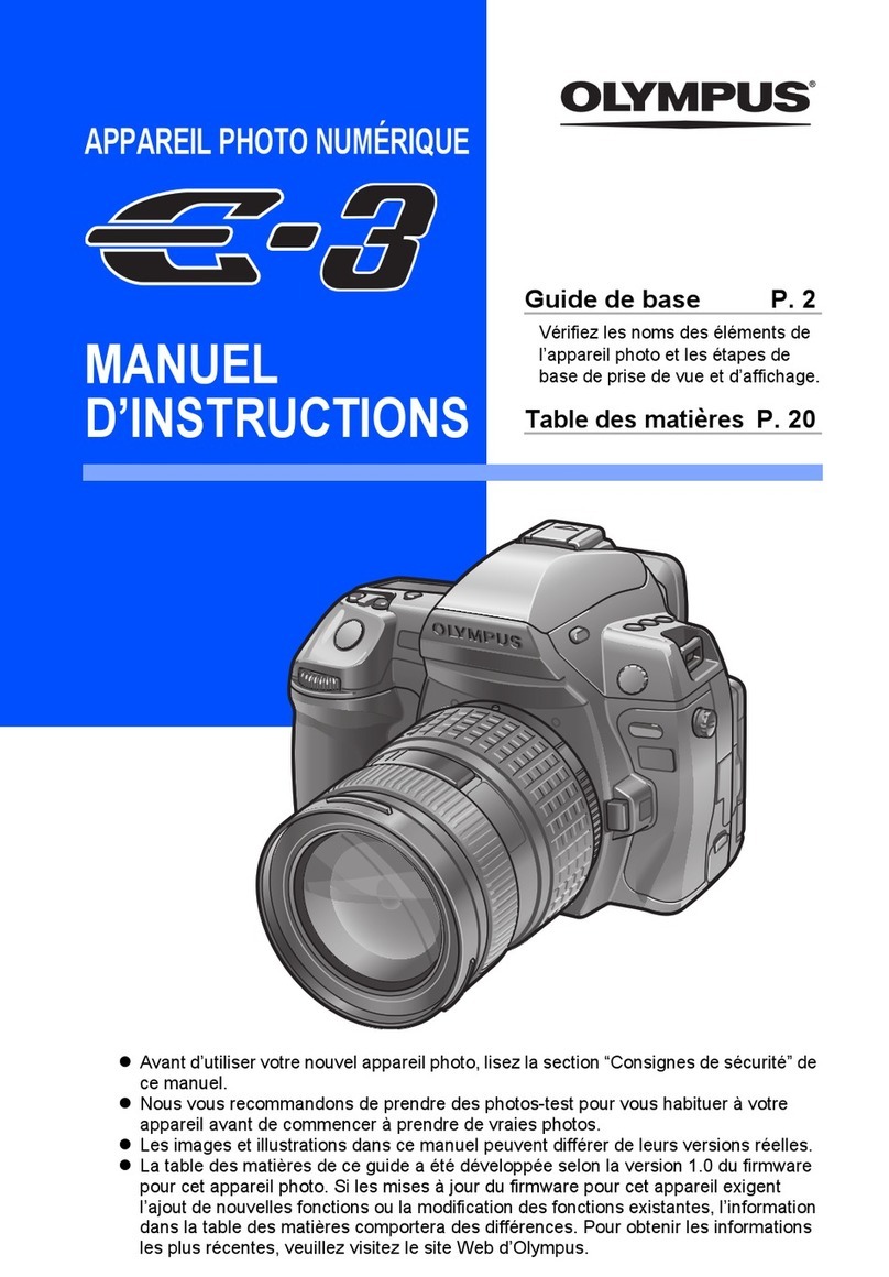Olympus E-3 User manual