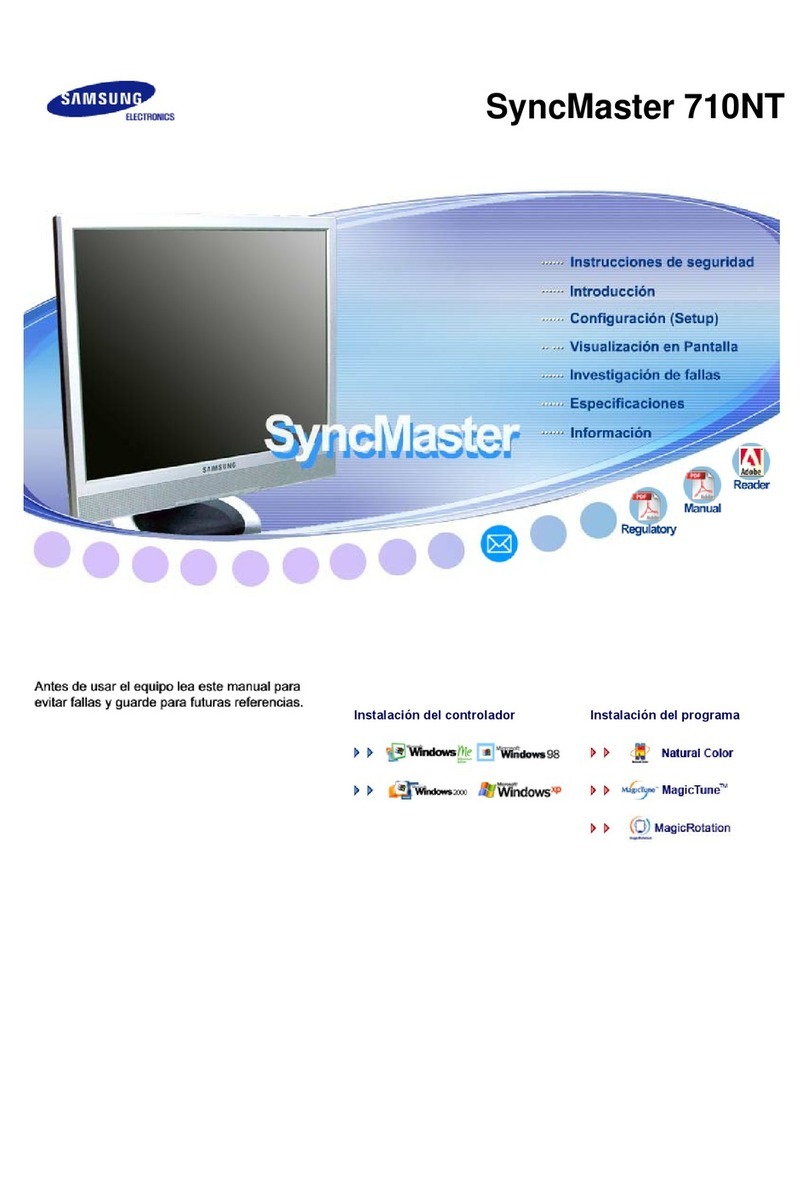 Samsung SyncMaster 710NT User manual