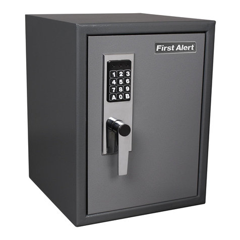 Honeywell 2077D - 1.21 Cubic Foot Anti-Theft Safe user guide