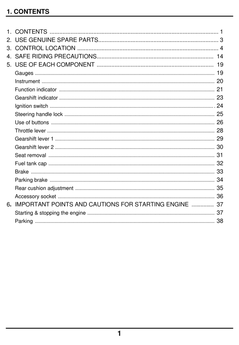 Sym Quad Lander 250 User manual