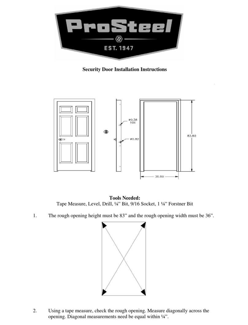 Browning SECURITY DOOR Guide Browning SECURITY DOOR Guide