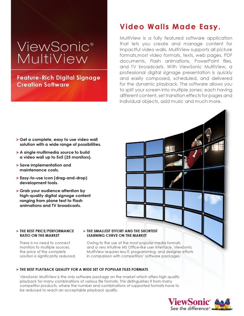 ViewSonic MultiView User manual
