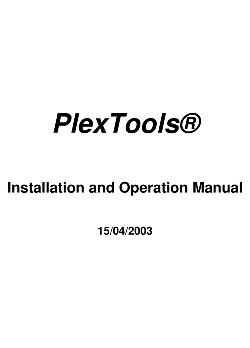 Plextor PLEXTOOL User manual