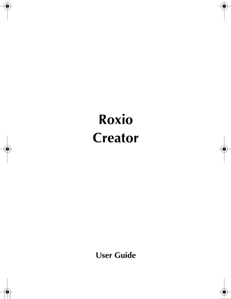 Roxio Creator 2011 User manual