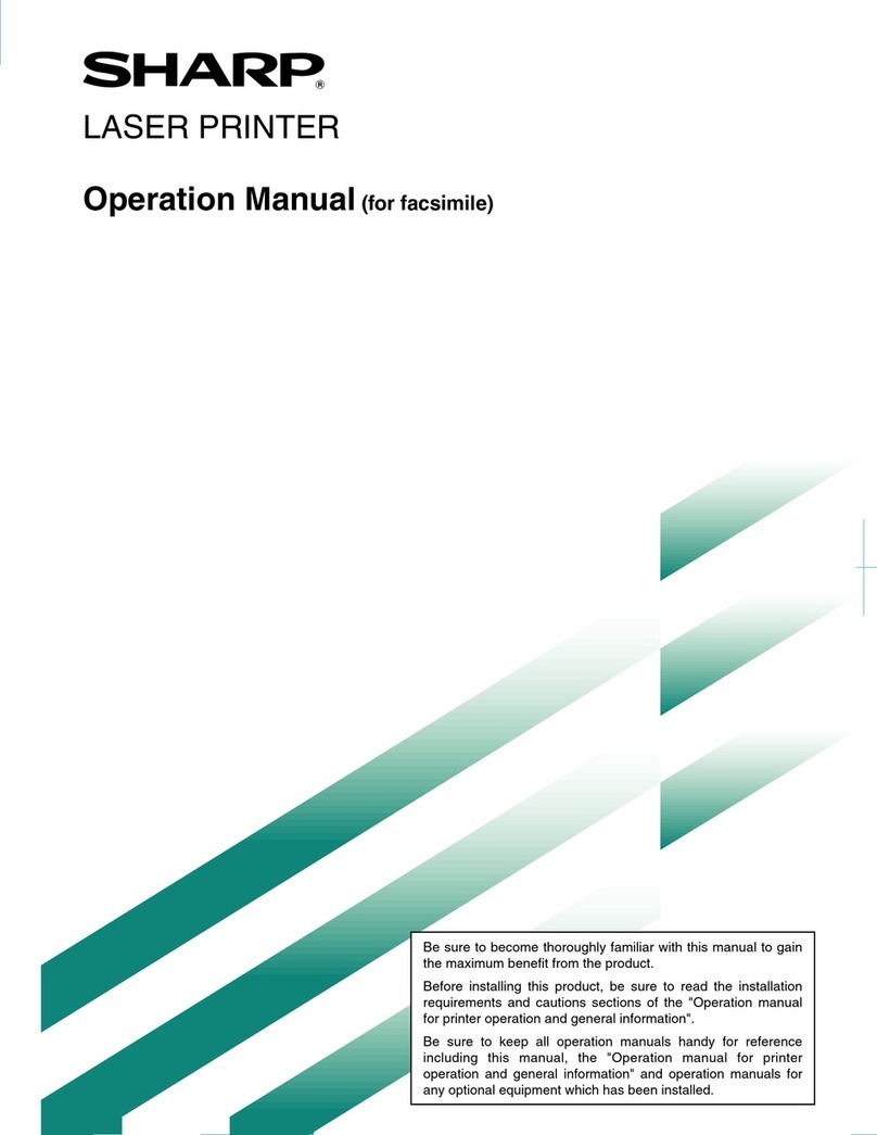 Sharp AR-M280 User manual