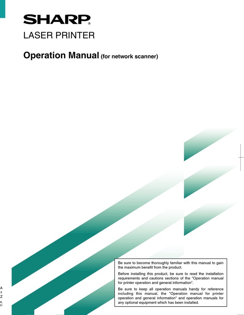 Sharp AR-M280 User manual