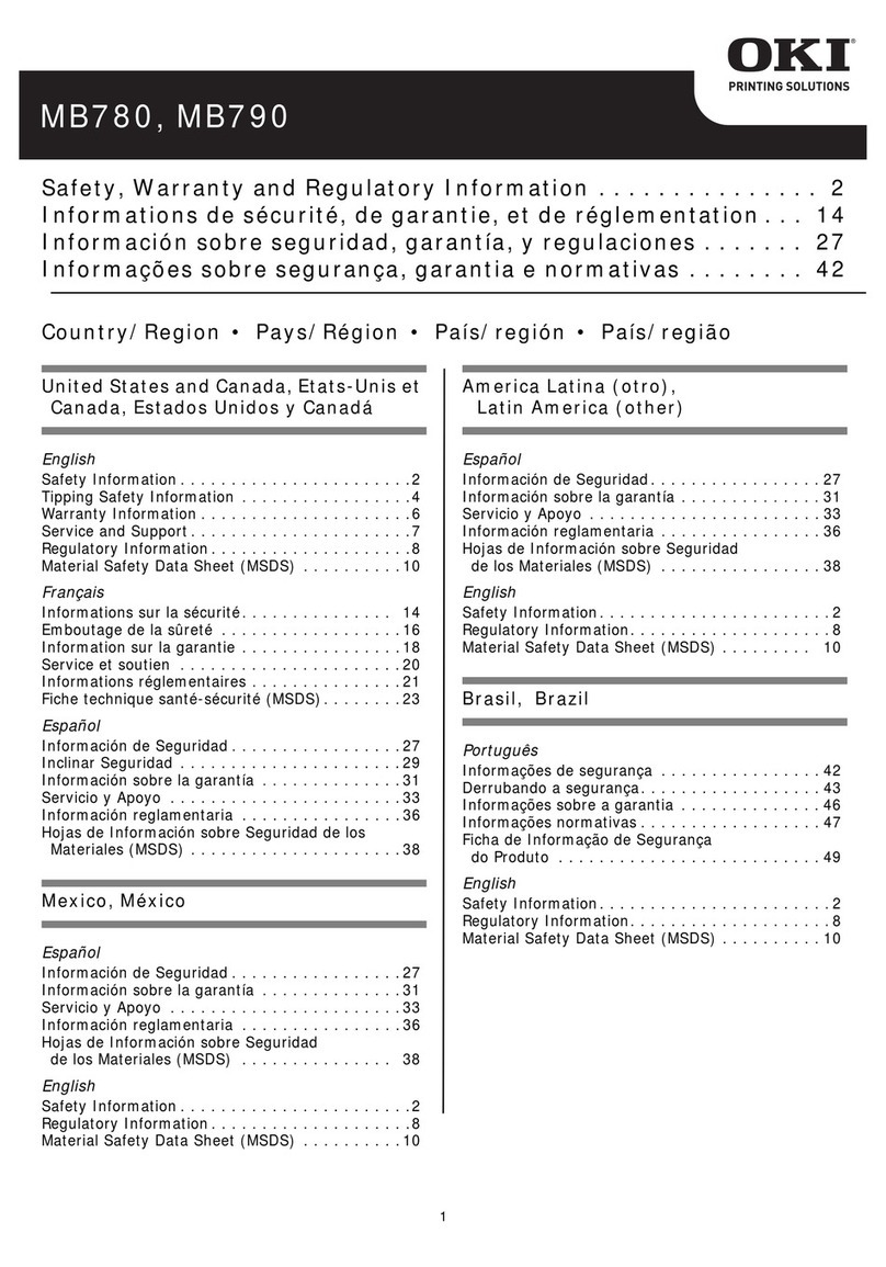 Oki MB780 Original instructions