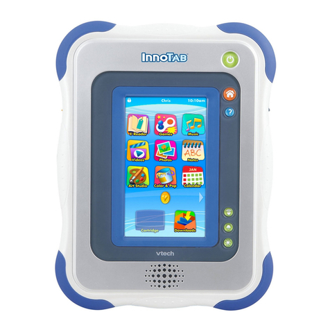 V-tech InnoTab Interactive Learning App Tablet User manual