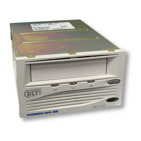 Tandberg Data SDLT320 - User manual Tandberg Data SDLT320 - User manual