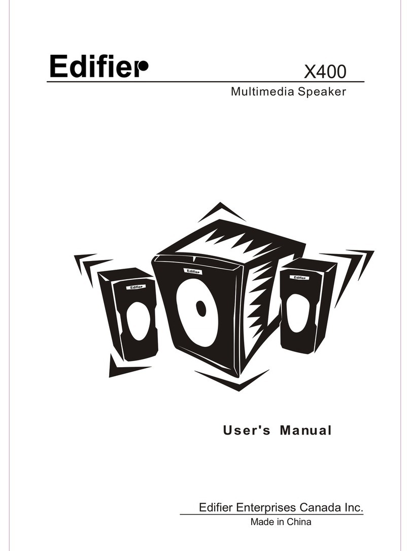EDIFIER X400 User manual