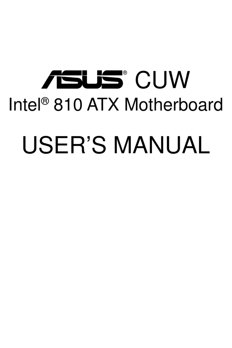 Asus CUW User manual