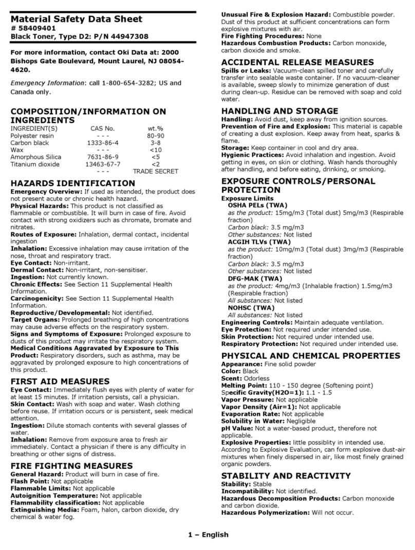 Oki CX3535MFP Operating and maintenance instructions