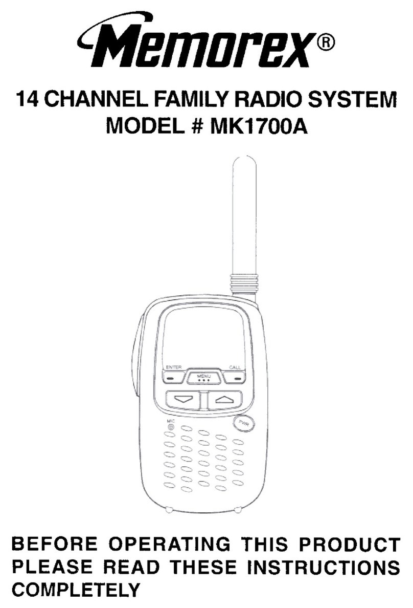Memorex MK-1700A User manual