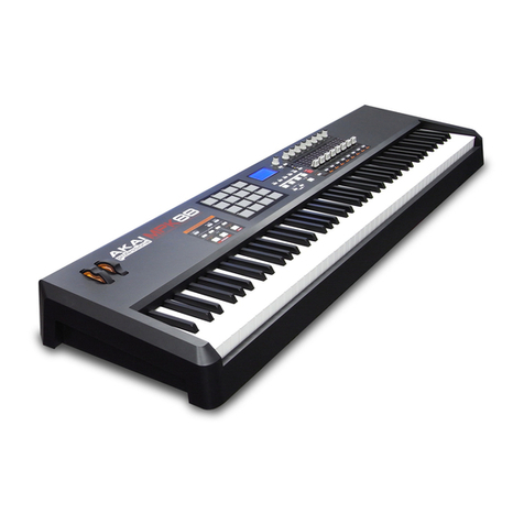 Akai MPK88 User manual