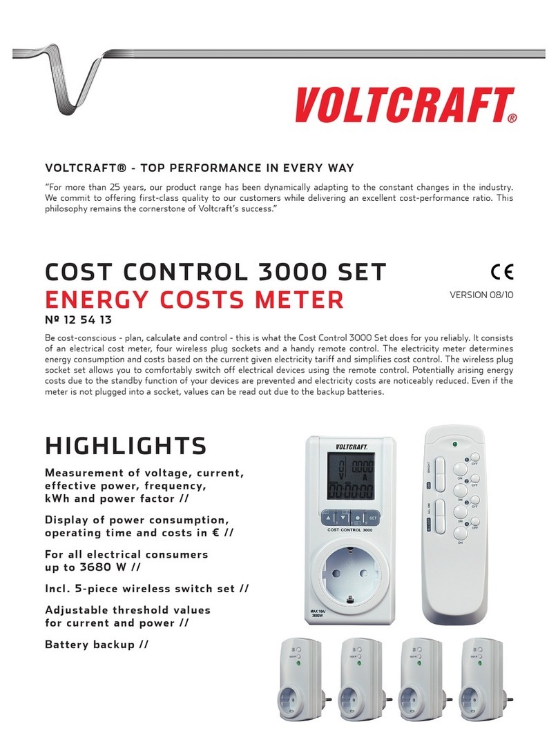 VOLTCRAFT 3000 SET User manual VOLTCRAFT 3000 SET User manual