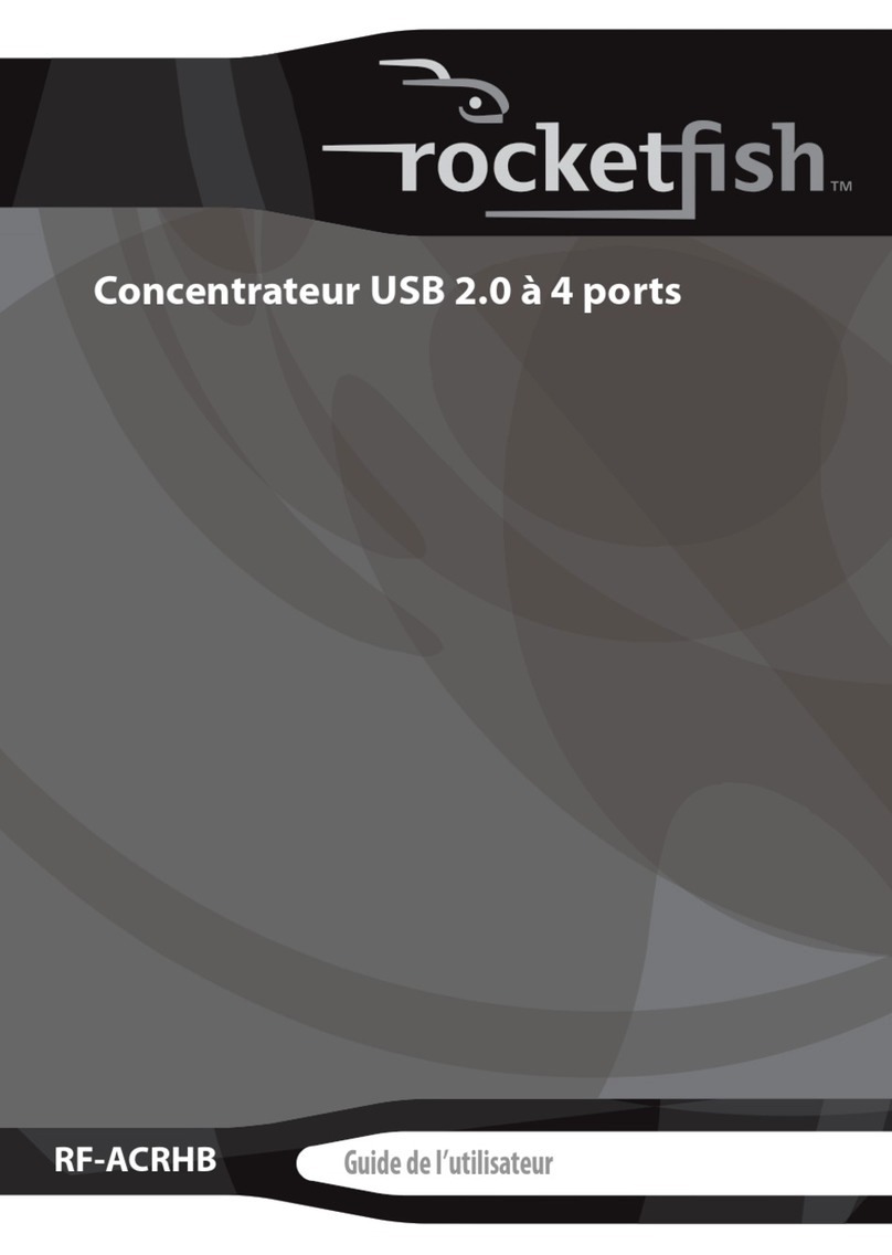 Rocket Fish RF-ACRHB Quick start guide