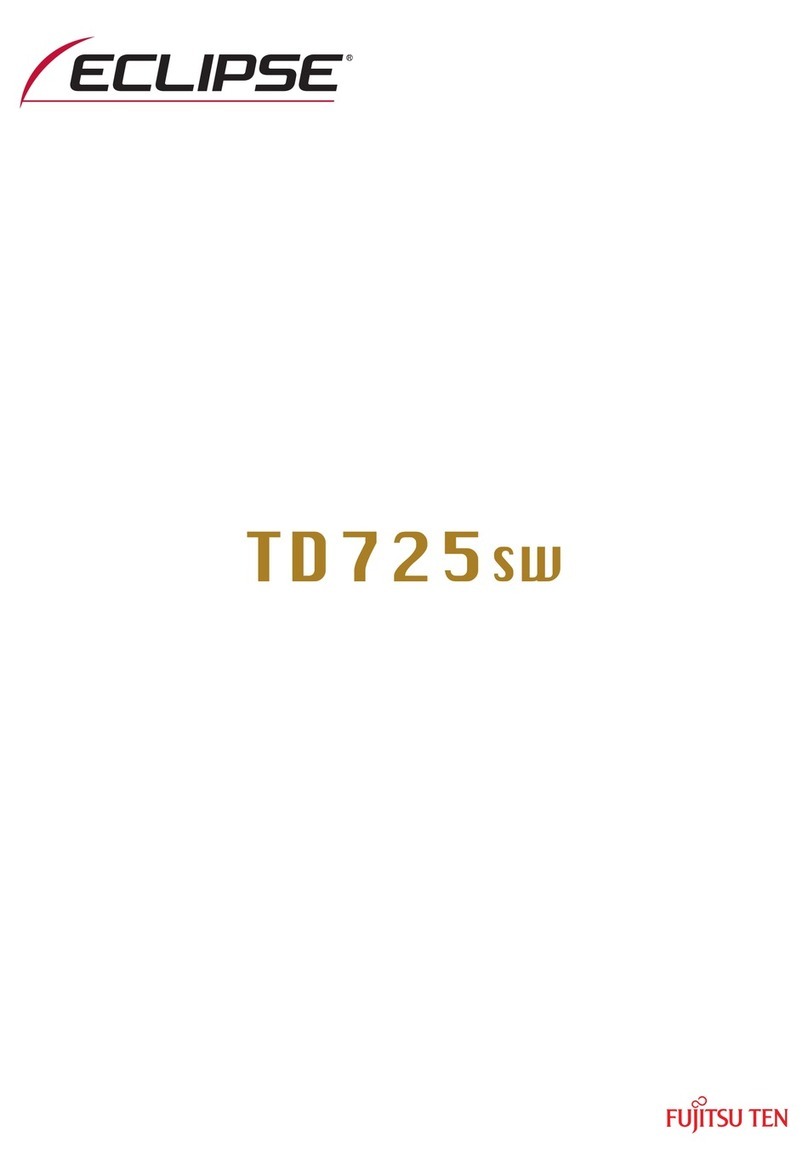 Eclipse TD725SW - User manual