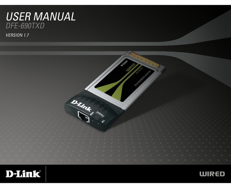 D-Link DFE-690TXD User manual