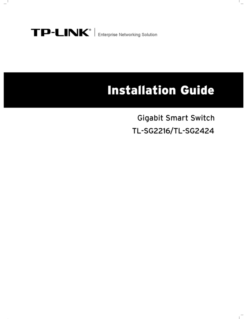 TP-Link TL-SG2216 User manual