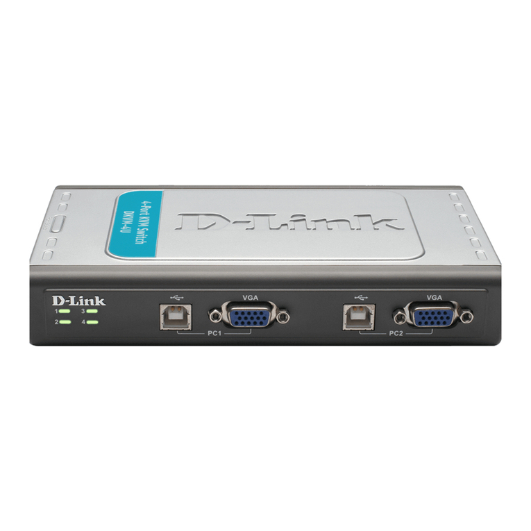 D-Link DKVM-4U User manual
