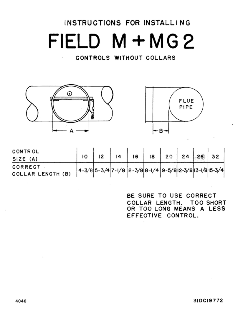Field Controls 1977200 User manual