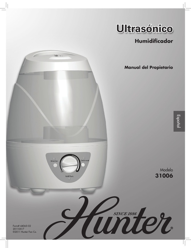 Hunter 31006 User guide