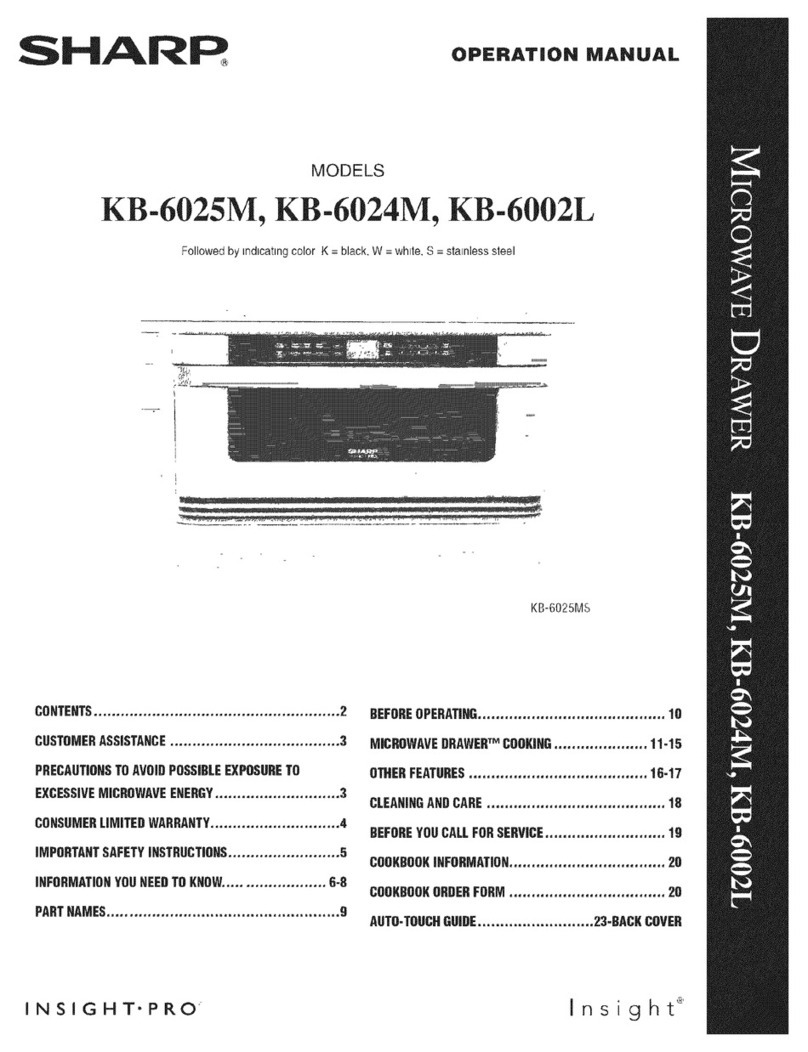 Sharp KB-6024MS User manual