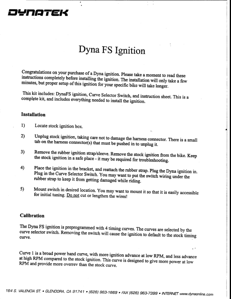 DYNATEK DYNAFS User manual DYNATEK DYNAFS User manual