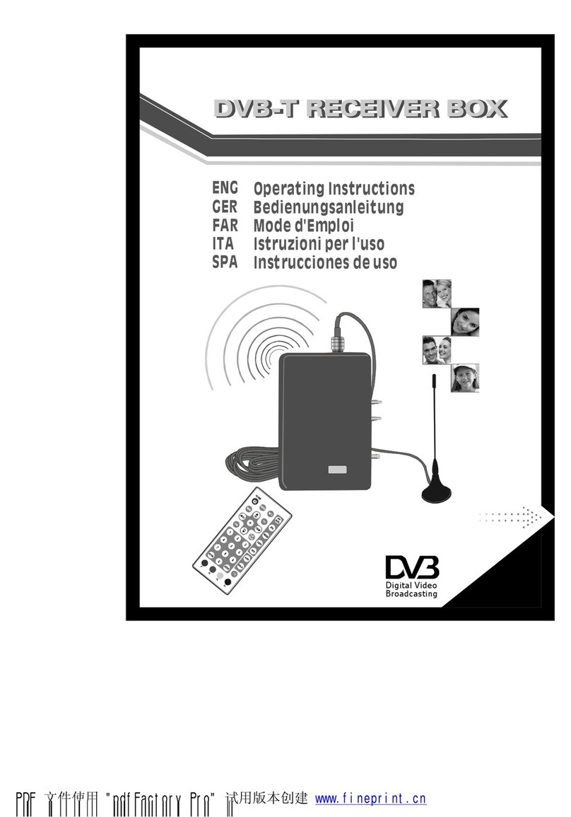 NextBase DVB-T User manual